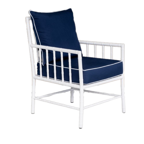 Whitsundays Outdoor Navy Occasional Chair- PREORDER