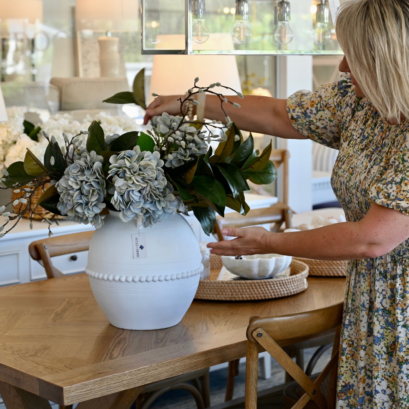 Manor Polyresin Vase