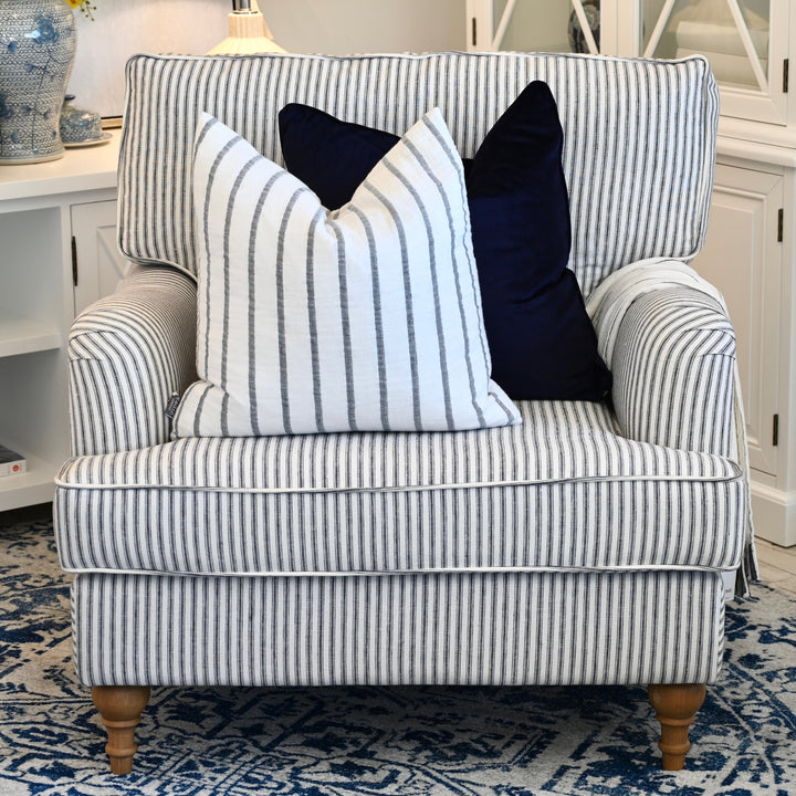 Madeline Linen Armchair