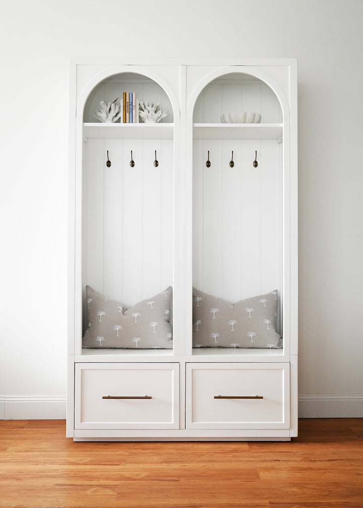 Arch Double Bay Locker Cabinet