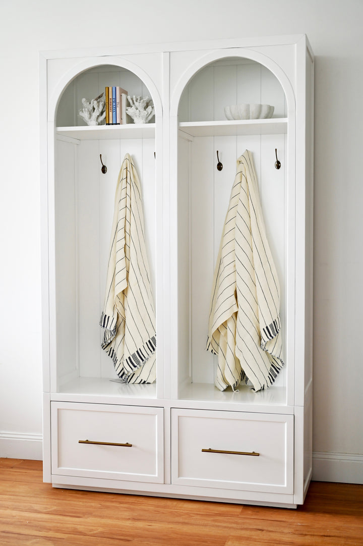 Arch Double Bay Locker Cabinet