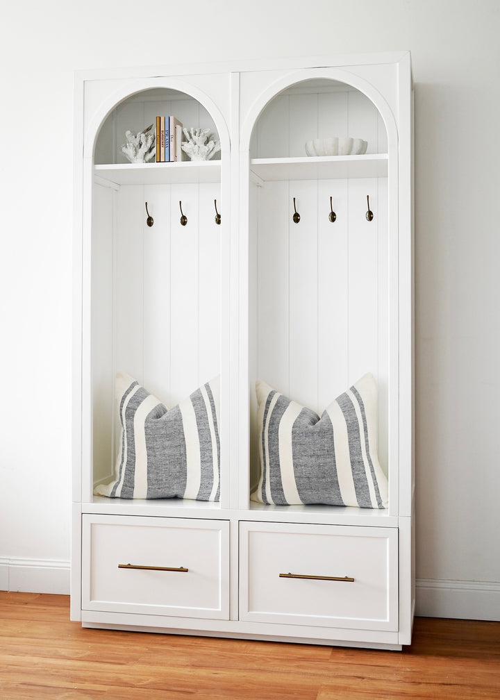 Arch Double Bay Locker Cabinet