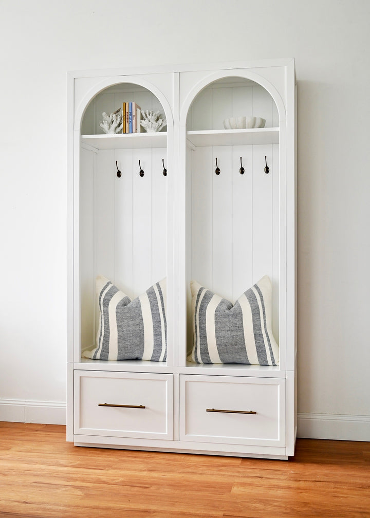 Arch Double Bay Locker Cabinet