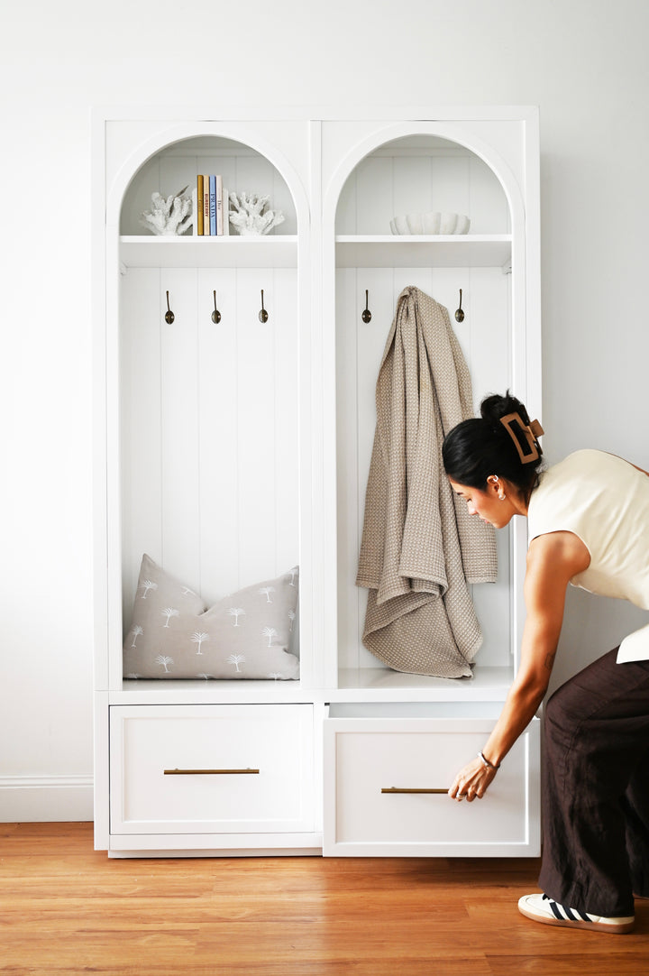 Arch Double Bay Locker Cabinet