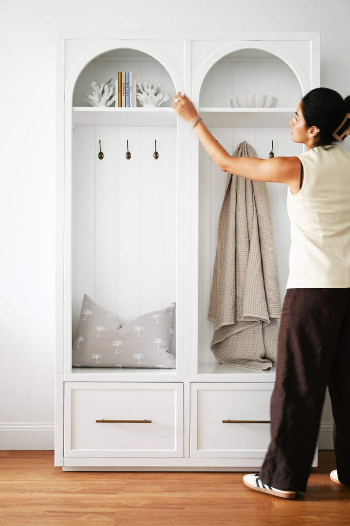 Arch Double Bay Locker Cabinet