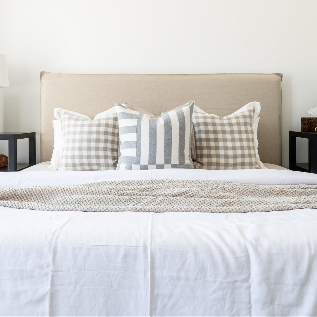 Capri Linen Slip Cover Bedhead