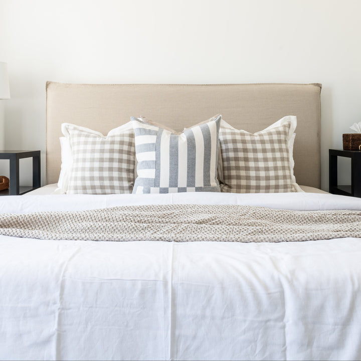 Capri Linen Slip Cover Bedhead