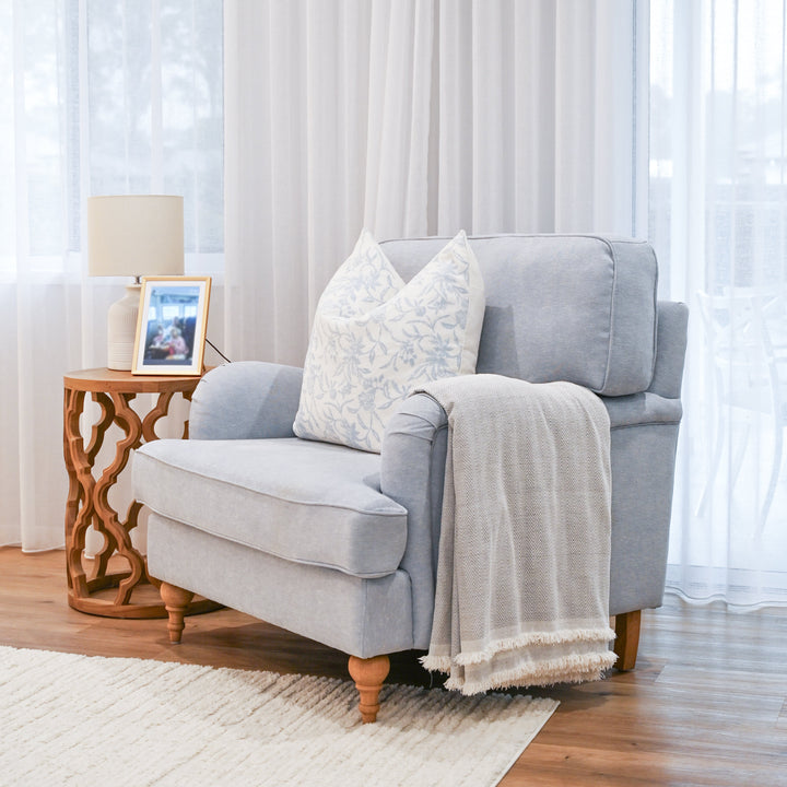 Madeline Linen Armchair