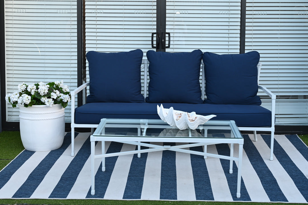 Amalfi Outdoor White Coffee Table