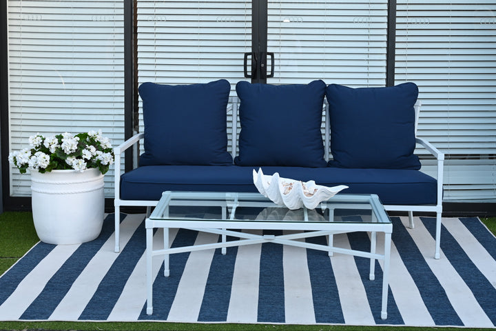 Amalfi Outdoor White Coffee Table
