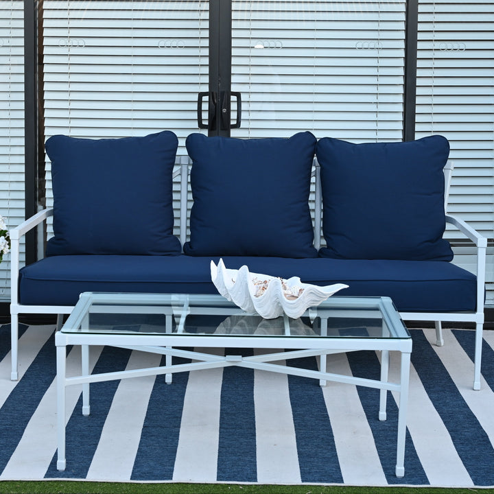 Amalfi Outdoor White Coffee Table