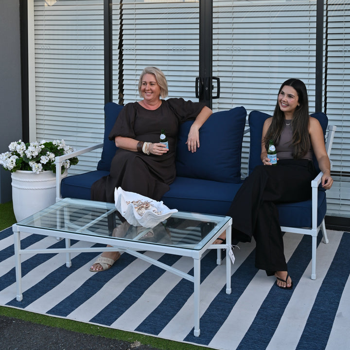 Amalfi Outdoor White Coffee Table