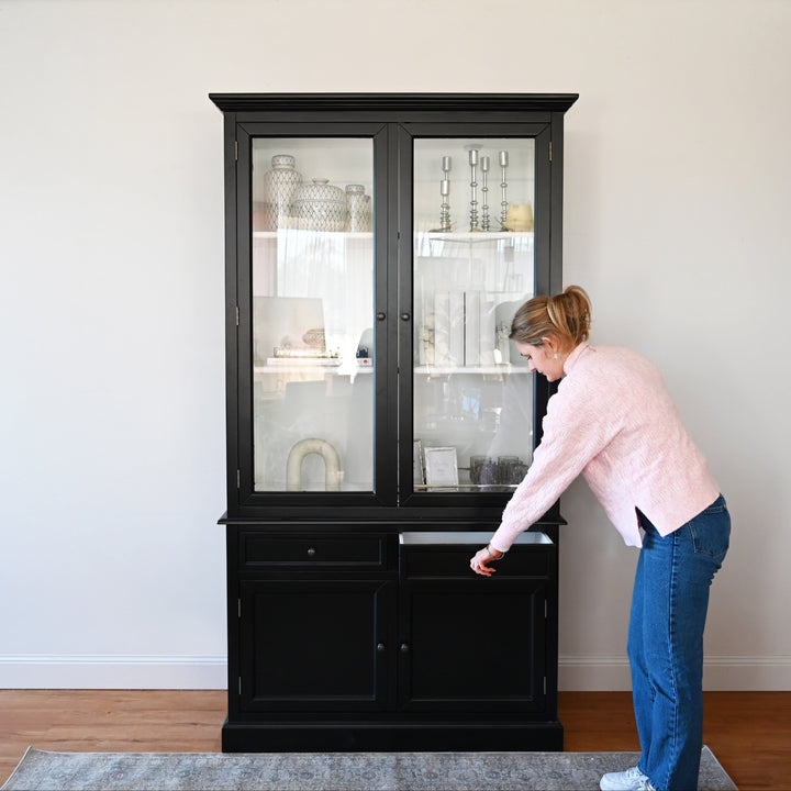 Audrey Medium Glass Display Cabinet
