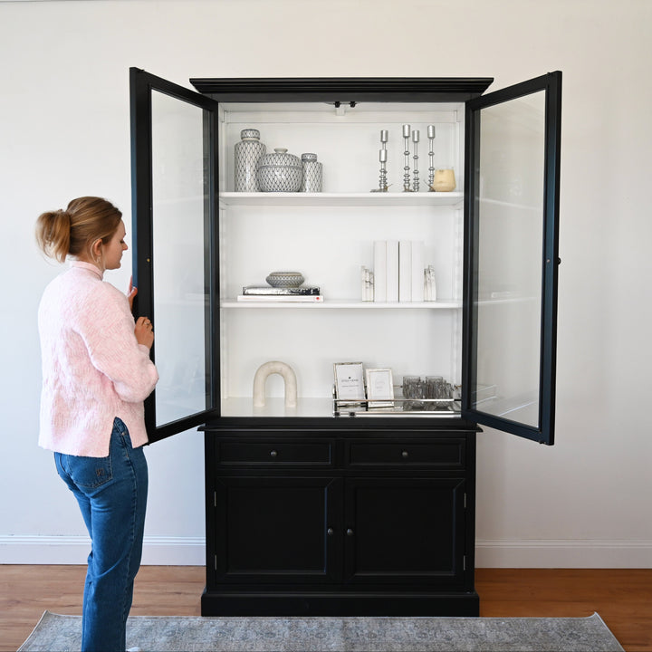 Audrey Medium Glass Display Cabinet