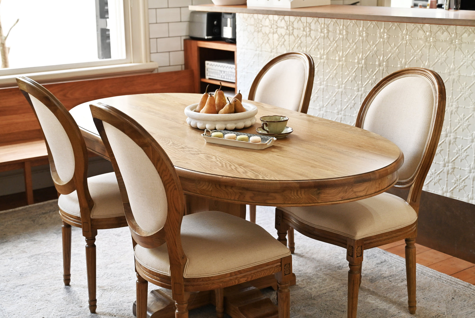 Alice Oval Table Natural Oak