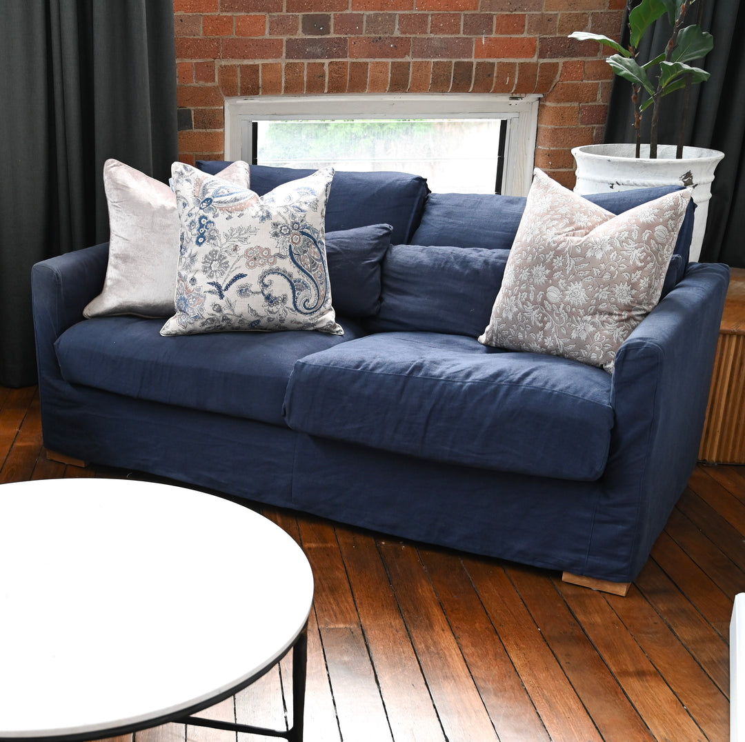 Rose Gold Velvet Luxury Square Cushion