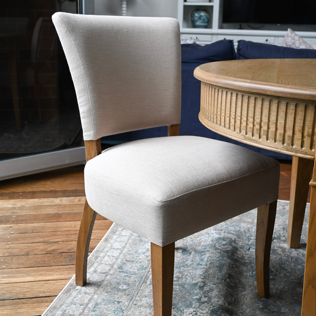 Victoria Linen Dining Chair