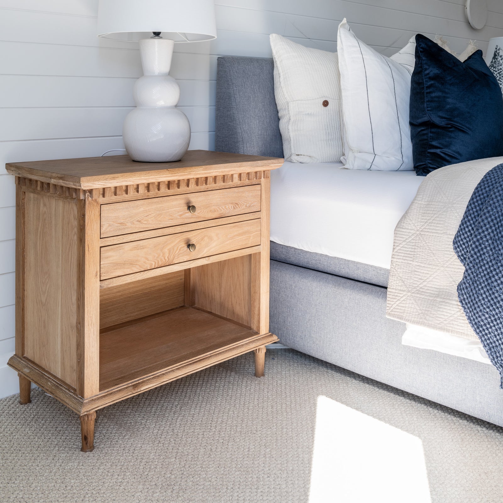 Regency Large Bedside Table