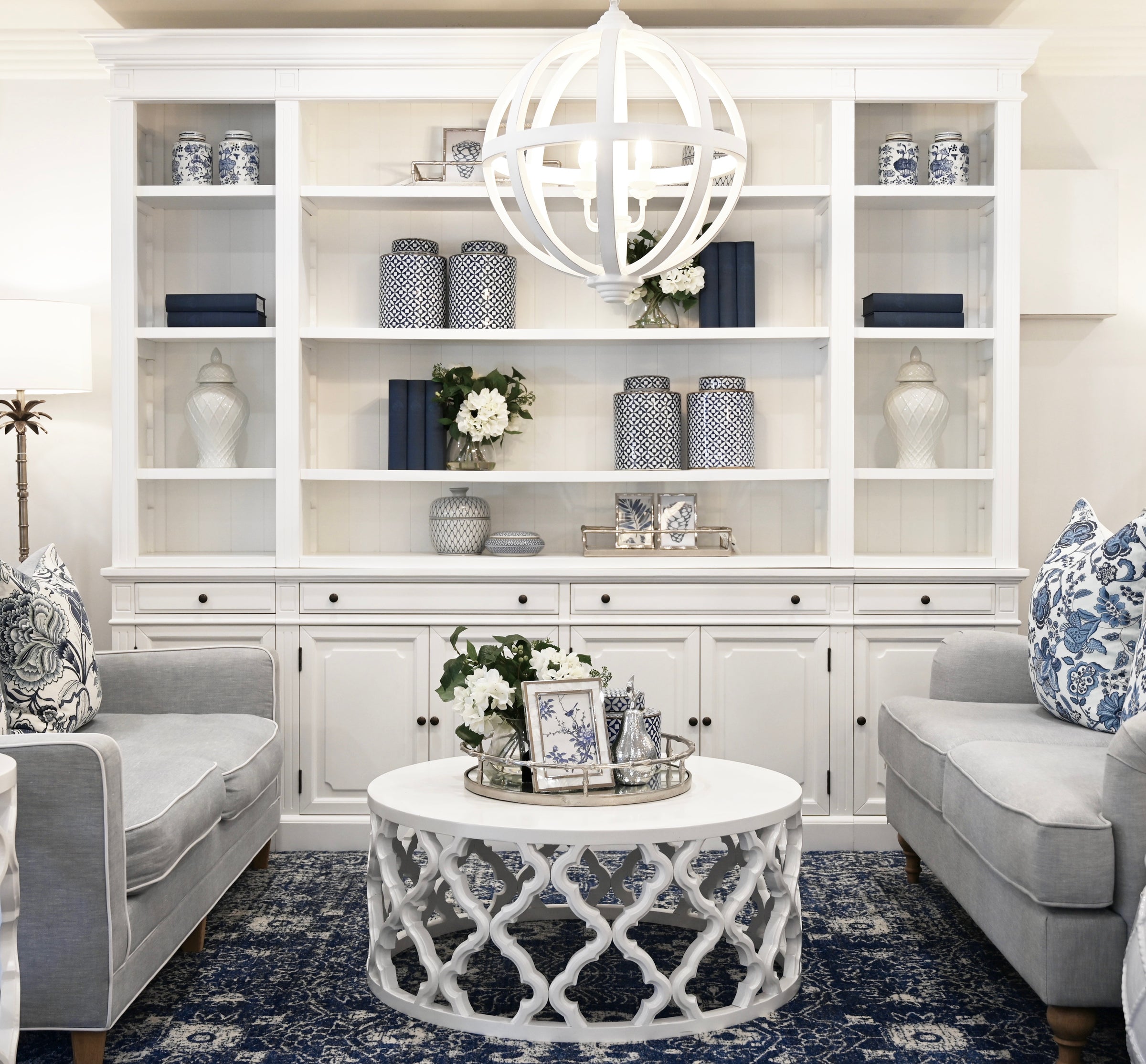 Oxford 2.7m Entertainment Full Wall Bookcase