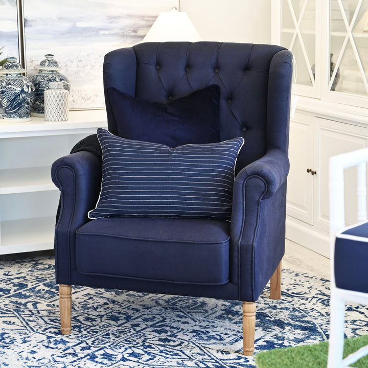 Harriet Linen Armchair
