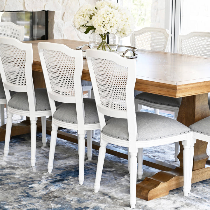 Brisbane floor April Luxury Upholstered Dining Chair - Old Batch