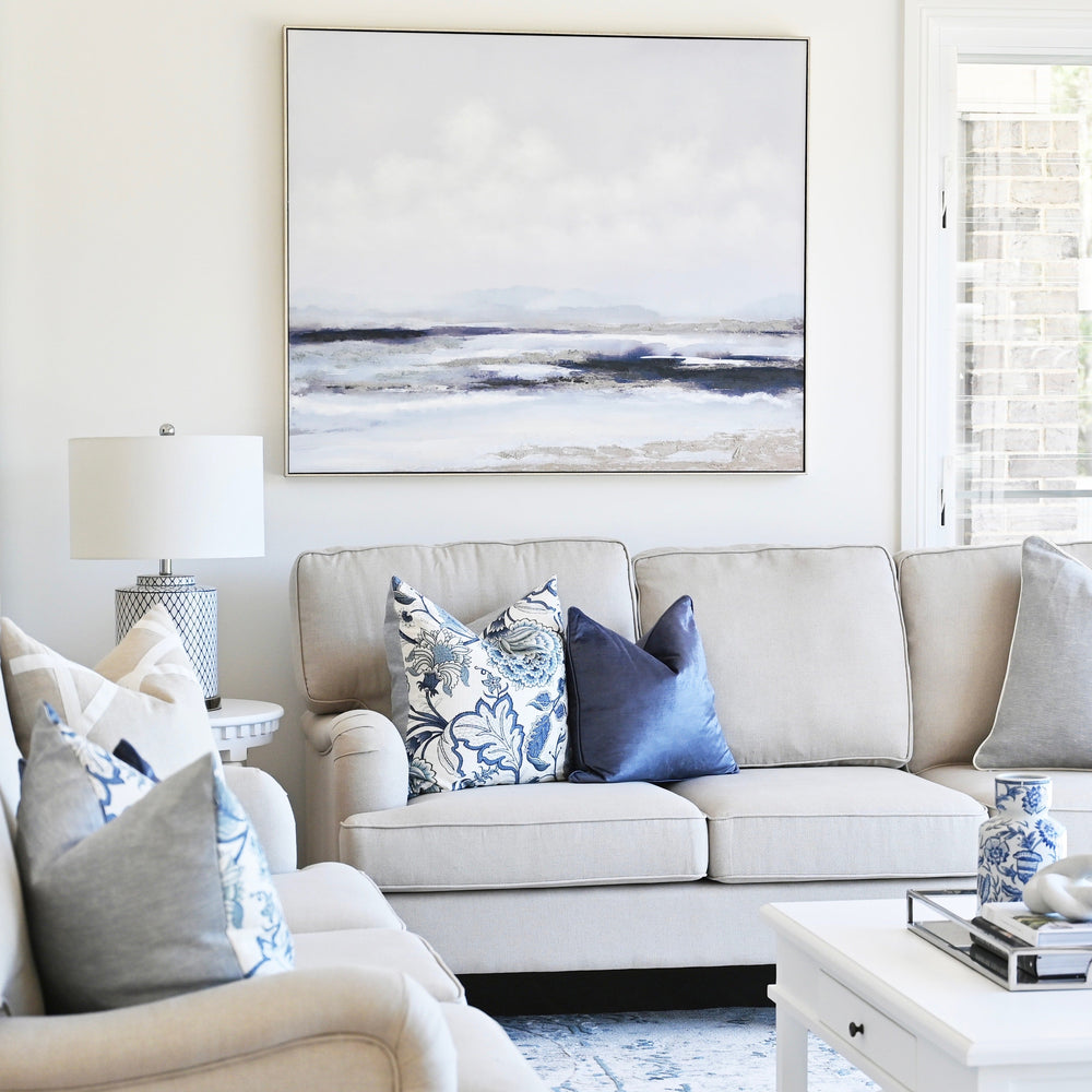 Madeline Linen 3 Seater Lounge