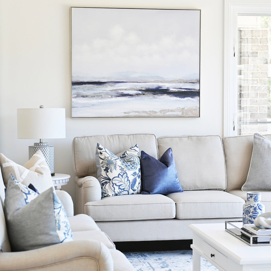 Madeline Linen 3 Seater Lounge