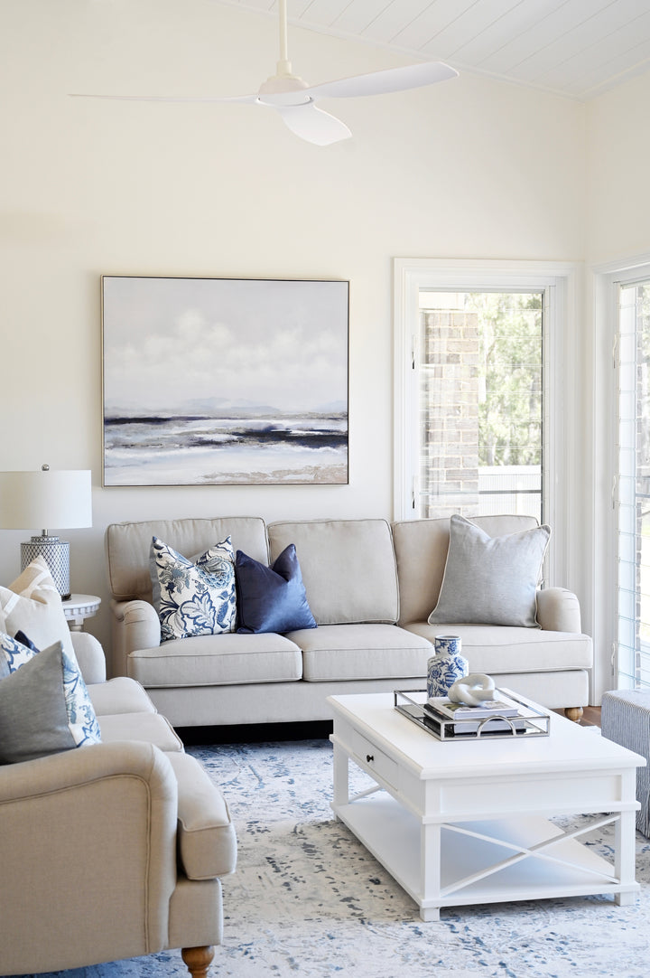 South Beach Hamptons Cross Leg Coffee Table