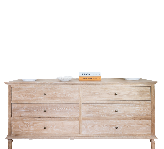 Buy Hamptons Sophia Extra Long Chest Of Drawers