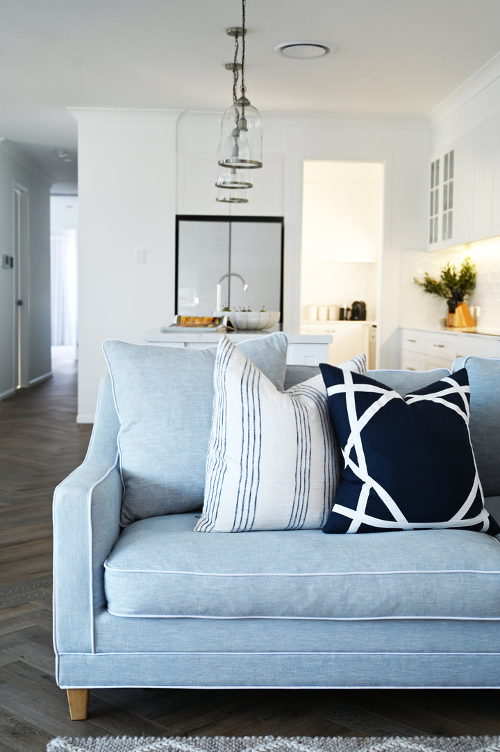 Martha 3 Seater Linen Lounge