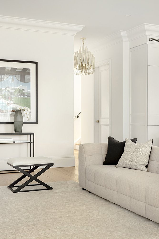 Emma Blomfield Rouge Linen Rug