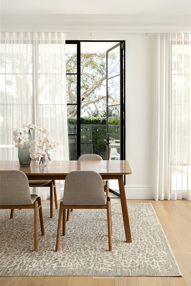 Emma Blomfield Rouge Mist Rug