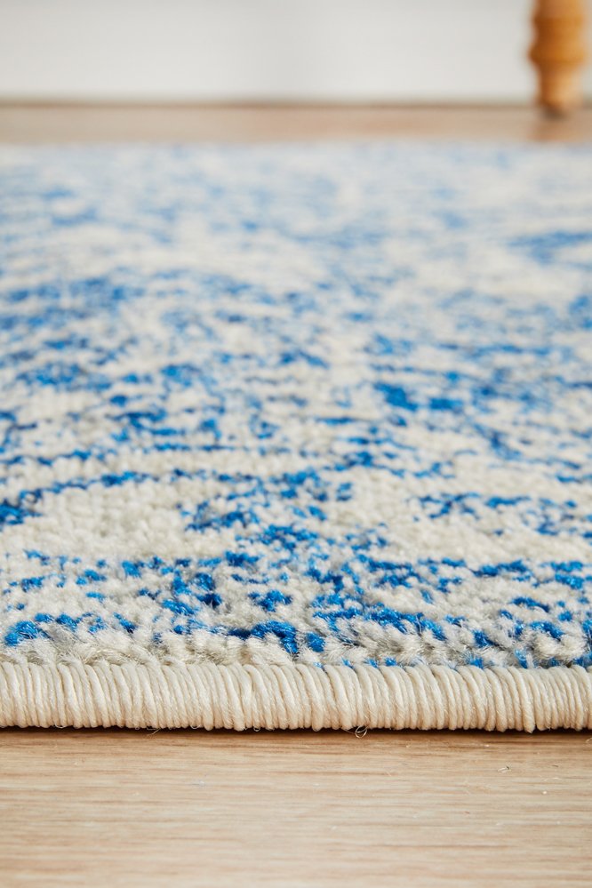 Horizon White Navy Transitional Runner