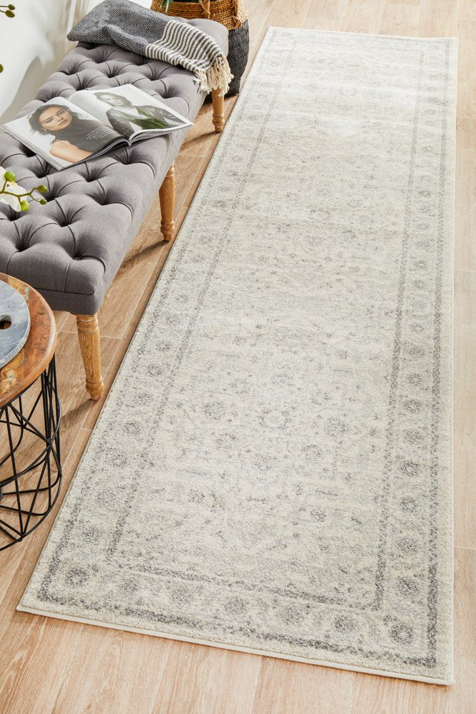 Winter White Transitional Runner