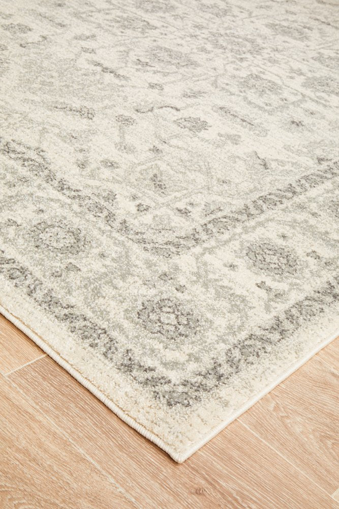 Winter White Transitional Rectangle Rug
