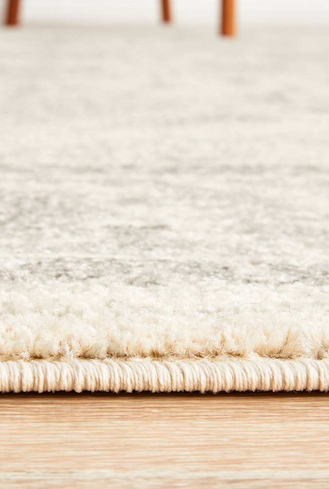 Winter White Transitional Rectangle Rug