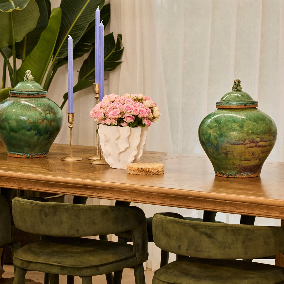 Kensington Parquetry Natural Oak Dining Table