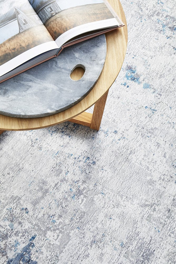 Stella Modern Blue Rectangle Rug