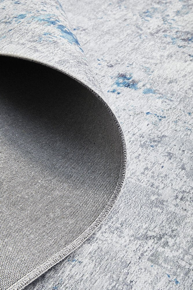 Stella Modern Blue Rectangle Rug