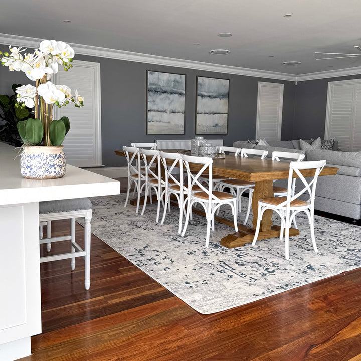 Kensington Parquetry Natural Oak Dining Table