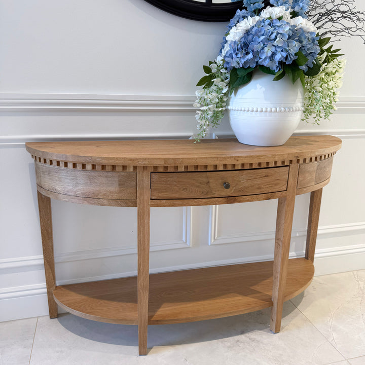 Regency Medium Curved Console Table