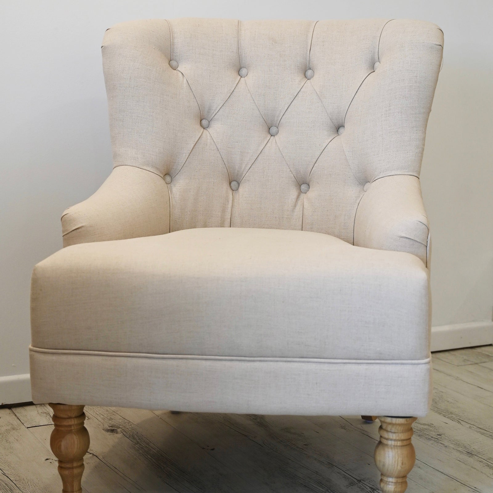 Sarah Linen Armchair Oatmeal
