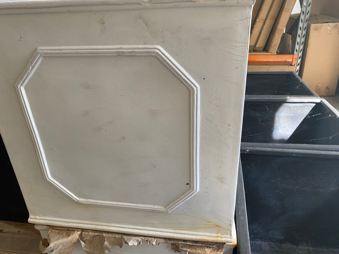 Sorrento Square Fibre Clay Planter Box - Sydney Floor stock
