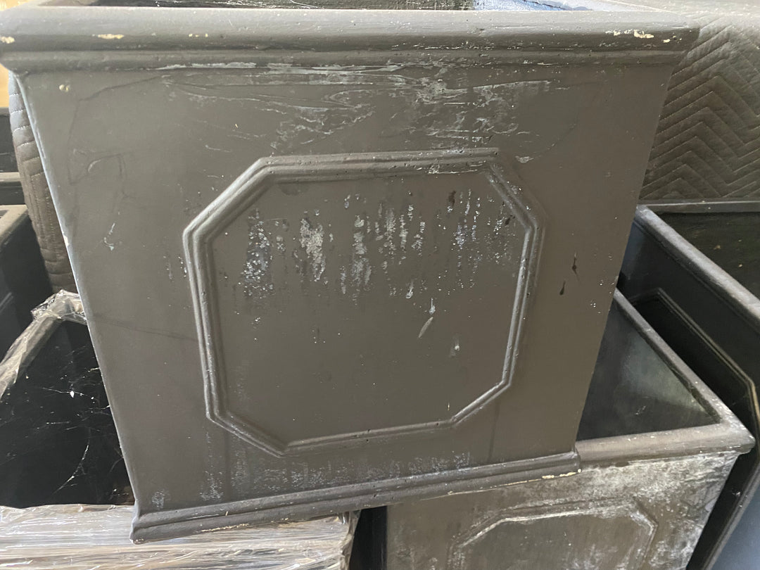 Sorrento Square Fibre Clay Planter Box - Sydney Floor stock