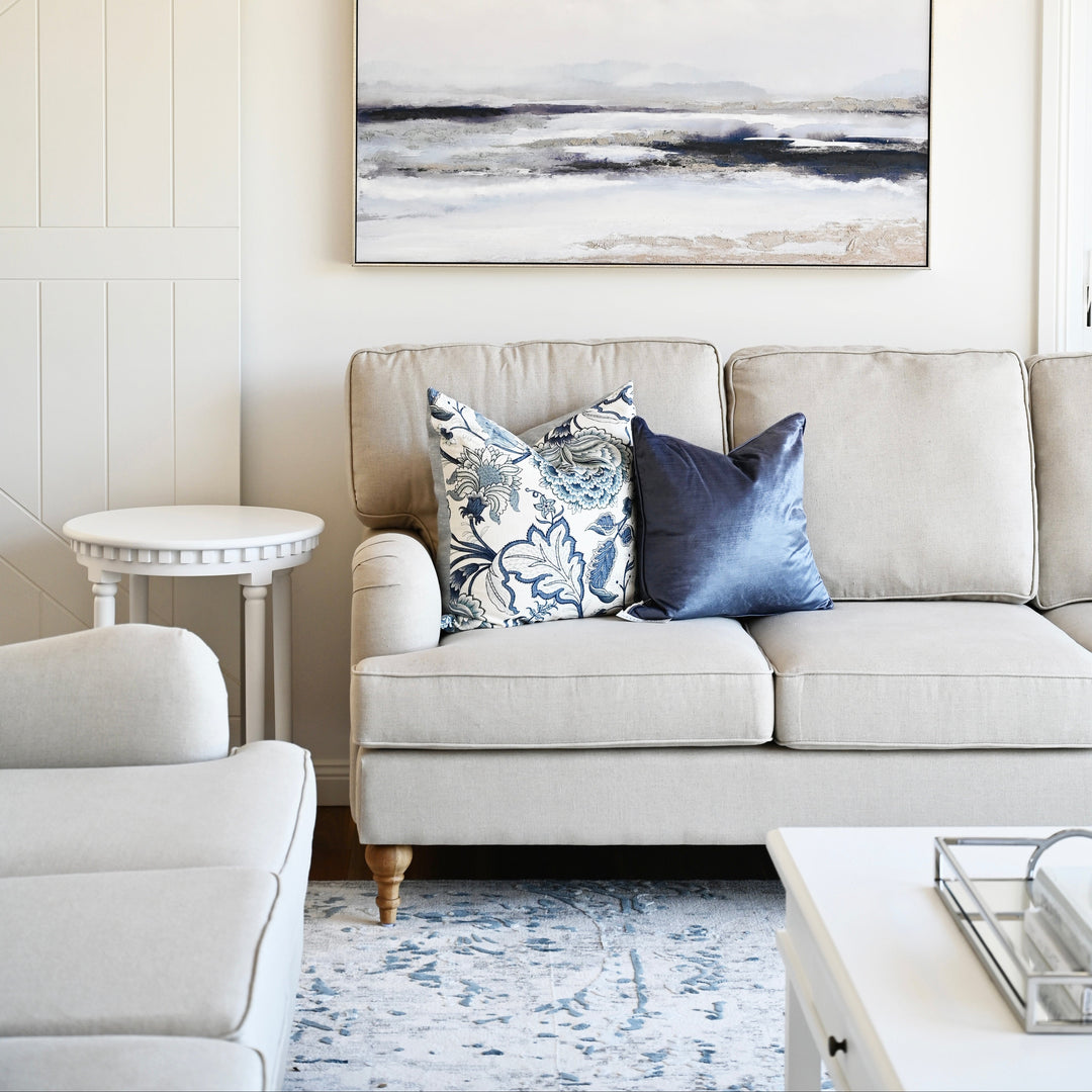 Madeline Linen 2 Seater Lounge