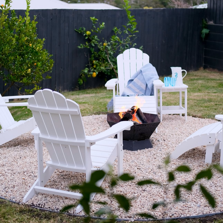 Recycled Plastic Adirondack Chair Footrest Plastic Buy Hamptons