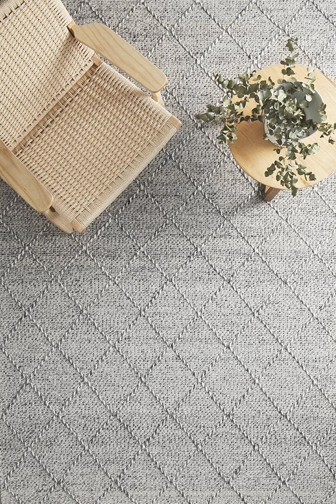 Maison Grey Wool Rug