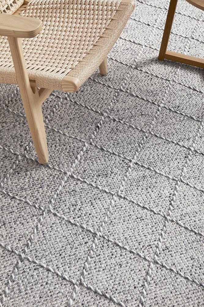 Maison Grey Wool Rug