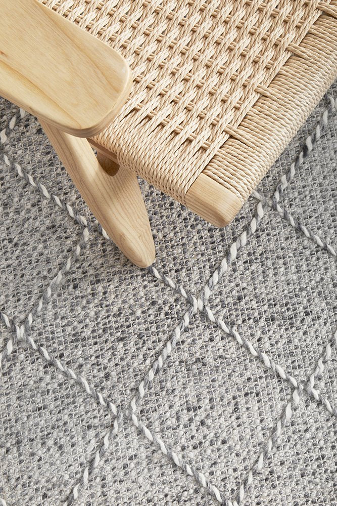 Maison Grey Wool Rug