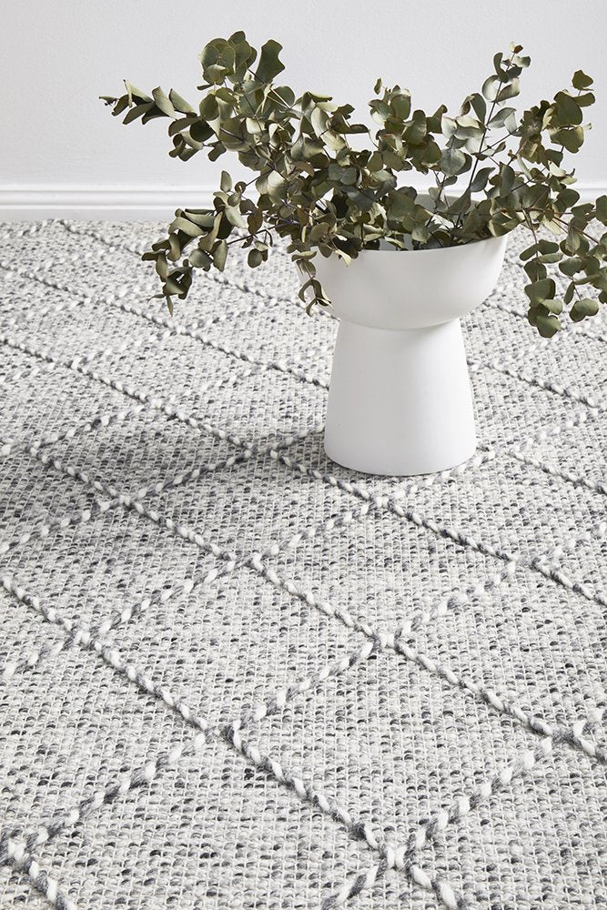 Maison Grey Wool Rug
